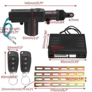 Universal Car Locking System with Remote Control - Image 3