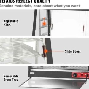 Electric Curved Glass Display Showcase – Food Warmer 14 Electric Curved Glass Display Showcase – Food Warmer - Image 7