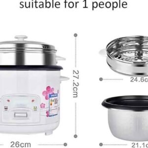Electric Rice Cooker Phoenix PH-CFXB20-S1 400W 220V – 2L & 3L Capacity 8 Electric Rice Cooker Phoenix PH-CFXB20-S1 400W 220V – 2L & 3L Capacity - Image 2