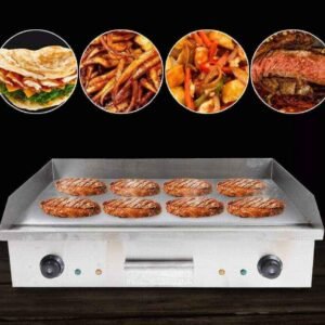 4400W 220V Electric BBQ Grill Non-Stick Commercial Restaurant Teppanyaki Grill Stainless Steel BBQ 11 4400W 220V Electric BBQ Grill Non-Stick Commercial Restaurant Teppanyaki Grill Stainless Steel BBQ - Image 6