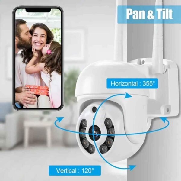 Wireless Security Camera System 8CH NVR 4PCS Outdoor WiFi Surveillance PTZ Home 1 img 7914