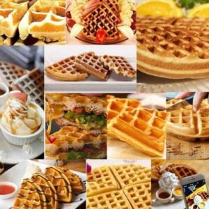 Commercial Waffle Maker, 1400w Stainless Steel Non-Stick Electric Waffle Machine 17 Commercial Waffle Maker, 1400w Stainless Steel Non-Stick Electric Waffle Machine - Image 8