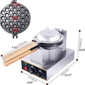 Commercial Waffle Maker, 1400w Stainless Steel Non-Stick Electric Waffle Machine 13 Commercial Waffle Maker, 1400w Stainless Steel Non-Stick Electric Waffle Machine - Image 4