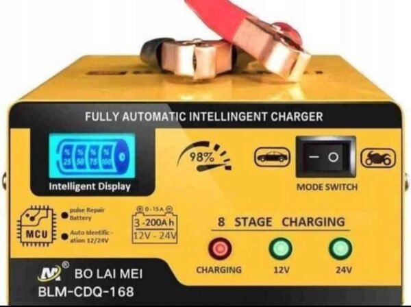 Battery charger 6v/12v BLM-168 1 img 7996