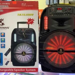 CH-8615 Portable Trolley Speaker With Wireless Microphone Simulation Active 15inch Professional 5 CH-8615 Portable Trolley Speaker With Wireless Microphone Simulation Active 15inch Professional - Image 3