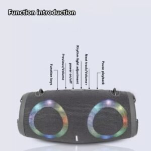 Portable Bluetooth speaker Booms box 3 RGB - XTEREM 2 11 Portable Bluetooth speaker Booms box 3 RGB - XTEREM 2 - Image 2