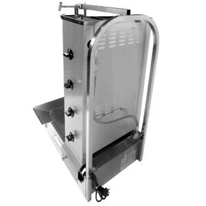 GB800 3-4-5 Electric Gas Kebab Roaster Stainless Steel Doner Vertical BBQ Grill Shawarma Rotisserie Machine 15 GB800 3-4-5 Electric Gas Kebab Roaster Stainless Steel Doner Vertical BBQ Grill Shawarma Rotisserie Machine - Image 7