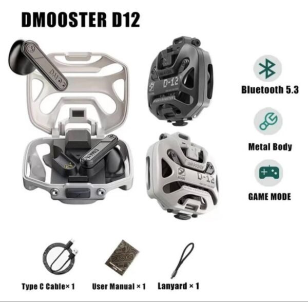 Dmooster D12 Mecha Earphones 1 img 8359