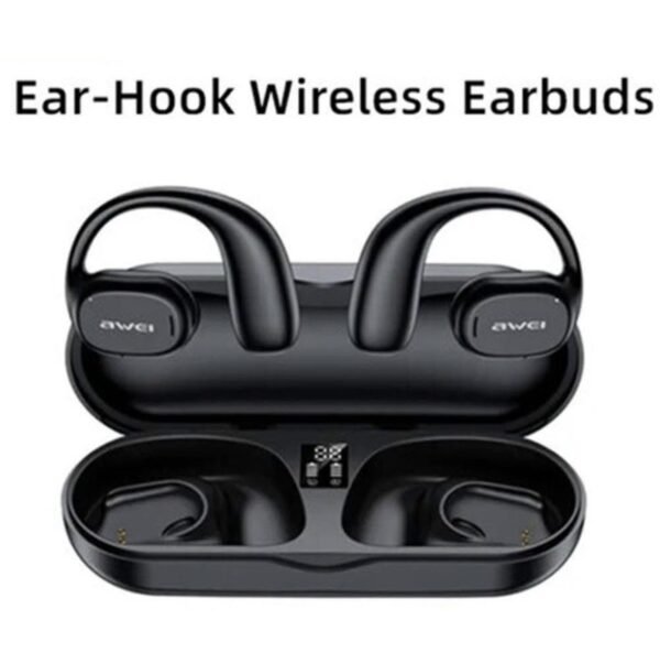 Awei T69 EarHook Sports Earphones – Air Conduction Wireless Bluetooth Headphones 3 img 8369