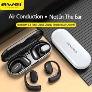Awei T69 EarHook Sports Earphones – Air Conduction Wireless Bluetooth Headphones 8 Awei T69 EarHook Sports Earphones – Air Conduction Wireless Bluetooth Headphones - Image 3