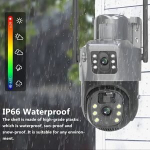 Outdoor Solar Dual Lens/Dual Screen 4G Wireless Security Camera 16 Outdoor Solar Dual Lens/Dual Screen 4G Wireless Security Camera - Image 7