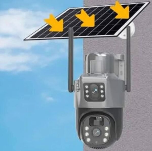 Outdoor Solar Dual Lens/Dual Screen 4G Wireless Security Camera 3 img 8381