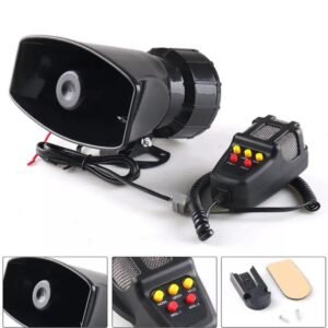 Megaphone Loudspeaker Horn 7-Tone Siren - HW-1006 6 Megaphone Loudspeaker Horn 7-Tone Siren - HW-1006 - Image 1