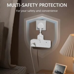 LIPWEL-3-Way Power Adapter with usb ports - 13A 3120W - Image 7