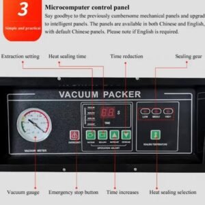Professional Vacuum Packaging Machine AL-400T 8 Professional Vacuum Packaging Machine AL-400T - Image 4