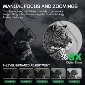 4K Night Vision Goggles for Hunting & Surveillance – High Resolution & Anti-Shock 13 4K Night Vision Goggles for Hunting & Surveillance – High Resolution & Anti-Shock - Image 5