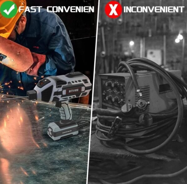 Portable Electric Welding Machine – Perfect for DIY & Home Repairs 🔧 3 img 8609