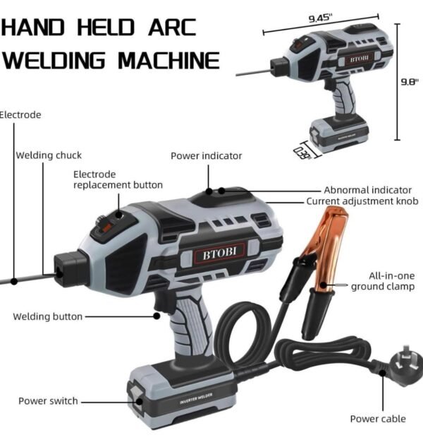 Portable Electric Welding Machine – Perfect for DIY & Home Repairs 🔧 1 img 8612