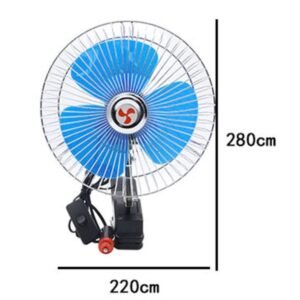 Portable 8” Car Fan 7 Portable 8” Car Fan - Image 3