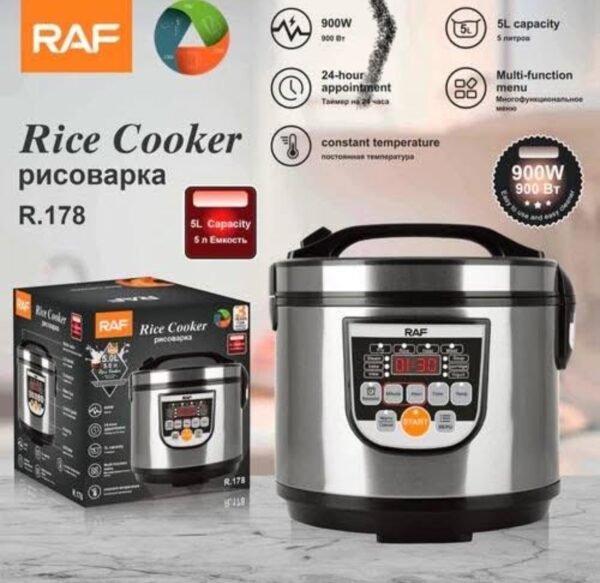 RAF R-178 – Multi-Function Electric Rice Cooker 5L with 11 Programs 2 img 8673
