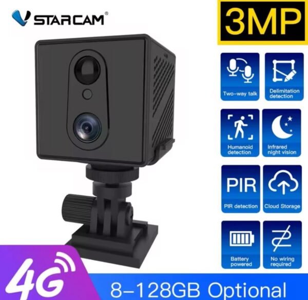 4G SIM Card Mini Camera 3MP 1080P Wireless Monitoring 1 img 8705