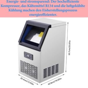 Professional Cube Ice Maker 13 Professional Cube Ice Maker - Image 4
