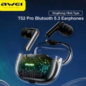 Awei T52 Pro Wireless Bluetooth Earphones 6 Awei T52 Pro Wireless Bluetooth Earphones - Image 1