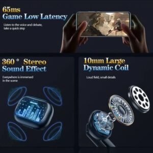 Awei Bluetooth Earphones T53 TWS – ANC Earbuds V5.3 ENC Wireless Headphones 13 Awei Bluetooth Earphones T53 TWS – ANC Earbuds V5.3 ENC Wireless Headphones - Image 5
