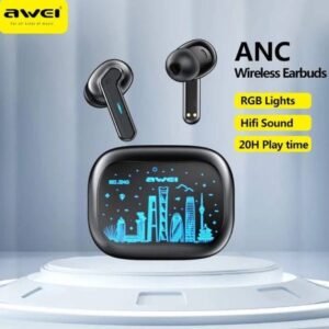 Awei Bluetooth Earphones T53 TWS – ANC Earbuds V5.3 ENC Wireless Headphones 11 Awei Bluetooth Earphones T53 TWS – ANC Earbuds V5.3 ENC Wireless Headphones - Image 3