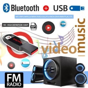 2DIN Car Audio System 10.1” Android with GPS, WiFi & Mirror Link - Image 2
