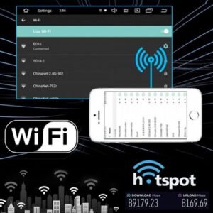 2DIN Car Audio System 10.1” Android with GPS, WiFi & Mirror Link - Image 4