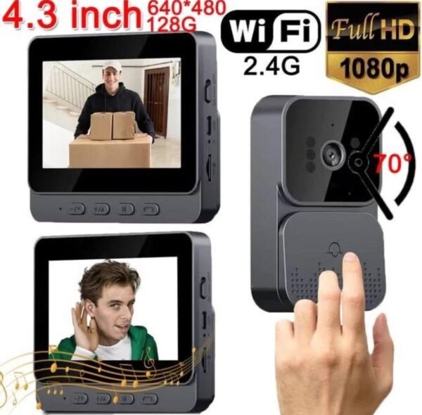 Wireless Door Phone with Night Vision & 4.3” Screen – The Ultimate Solution for Your Entrance! 3 img 8893