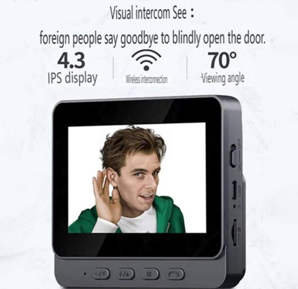 Wireless Door Phone with Night Vision & 4.3” Screen – The Ultimate Solution for Your Entrance! 4 img 8898