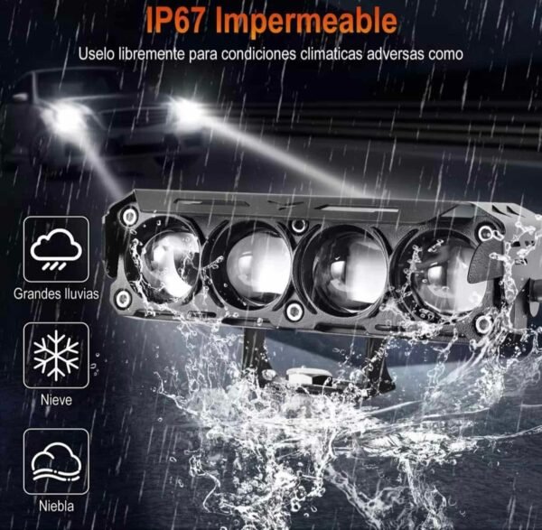 Aluminum Motorcycle Spotlights 22W White Light – Set of 2 2 d37c0babd9ef02f8330bfd5f7c44a1cb