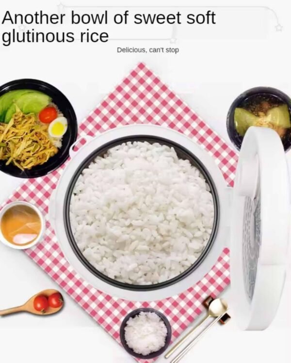 Smart & Multi-Functional Electric Rice Cooker – Small but Powerful 5 img 9047