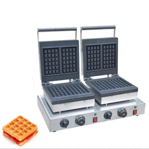 Professional Electric Belgian Waffle Iron Machine 6 img 9058