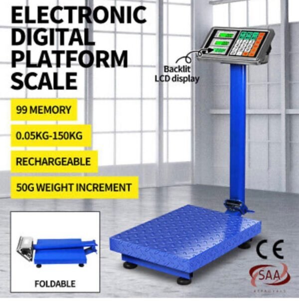 Digital Platform Scale 300KG – Professional & Reliable 3 img 9110