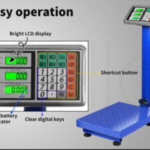 Digital Platform Scale 300KG – Professional & Reliable 6 Digital Platform Scale 300KG – Professional & Reliable - Image 1