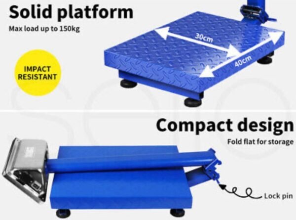 Digital Platform Scale 300KG – Professional & Reliable 5 img 9114