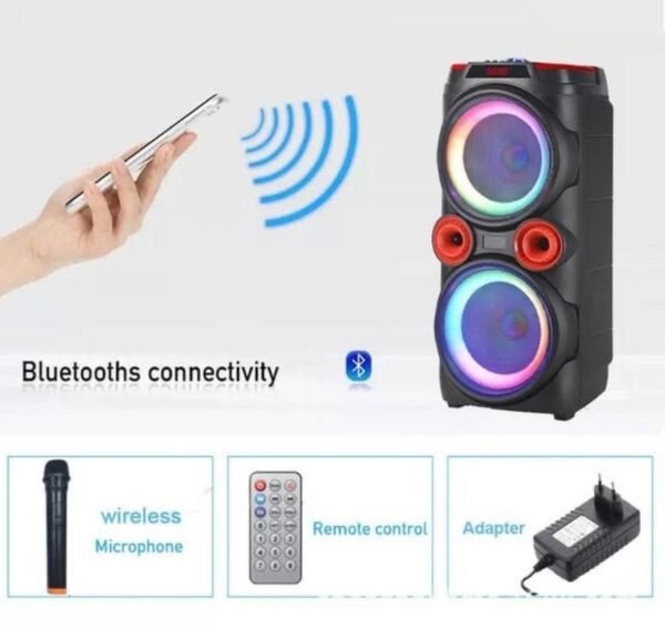 Portable Trolley Wireless Battery-Powered Outdoor Active Speaker NDR-X910 1 img 9124