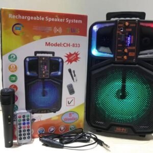 CH-833 Portable Bluetooth Speaker 7 CH-833 Portable Bluetooth Speaker - Image 3