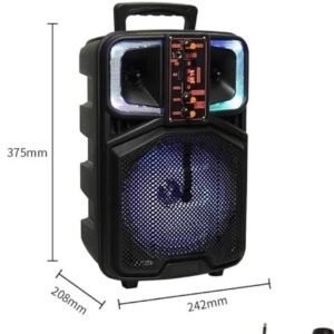 CH-833 Portable Bluetooth Speaker 6 CH-833 Portable Bluetooth Speaker - Image 2