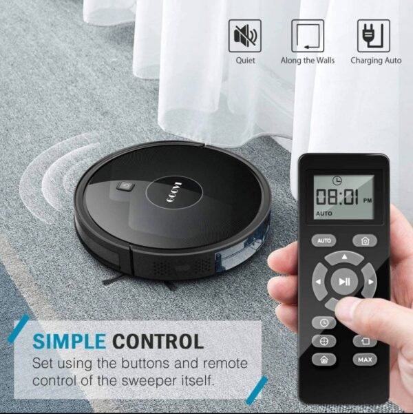 GOOVI D380 Robot Vacuum – Smart Cleaning with Powerful Performance! 6 img 9169