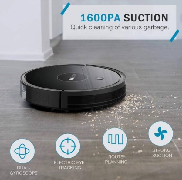 GOOVI D380 Robot Vacuum – Smart Cleaning with Powerful Performance! 1 img 9170