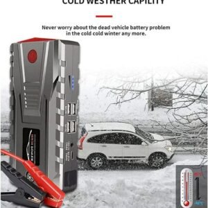 Powerful Portable Car Battery Jump Starter 32.000mAh with Power Bank 19 Powerful Portable Car Battery Jump Starter 32.000mAh with Power Bank - Image 10