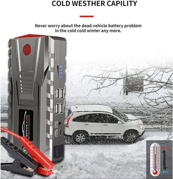 Powerful Portable Car Battery Jump Starter 32.000mAh with Power Bank 9 img 9201