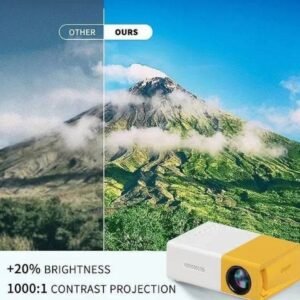 YG300 Mini Portable Multimedia Projector Full HD 1080P Home Theater 16 YG300 Mini Portable Multimedia Projector Full HD 1080P Home Theater - Image 7