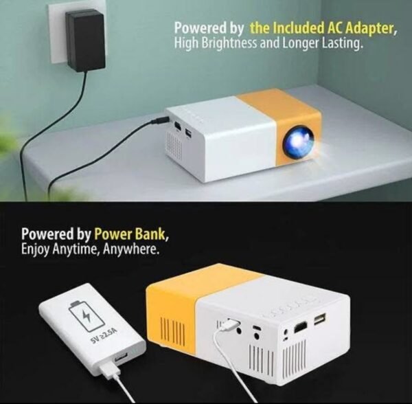 YG300 Mini Portable Multimedia Projector Full HD 1080P Home Theater 8 img 9384