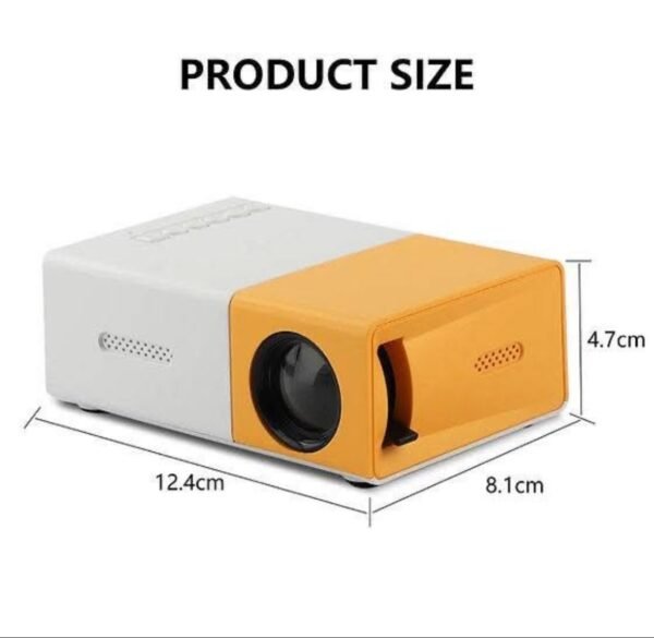 YG300 Mini Portable Multimedia Projector Full HD 1080P Home Theater 2 img 9386