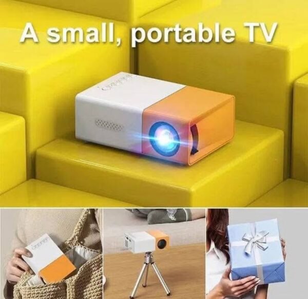YG300 Mini Portable Multimedia Projector Full HD 1080P Home Theater 7 img 9387